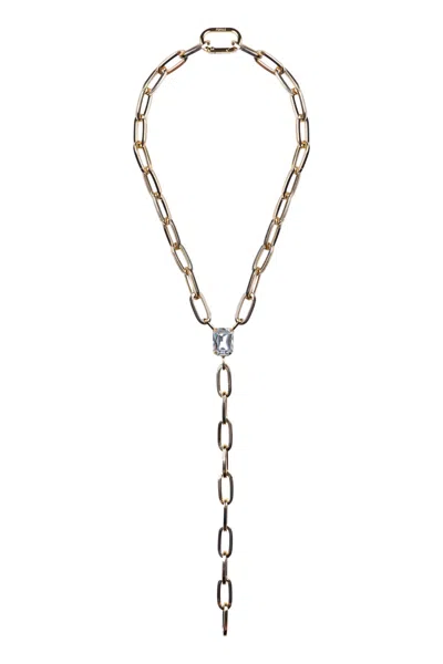 Aleva-bijoux Aleva' Bijoux - Necklace - 481056 - Gold/cristallo