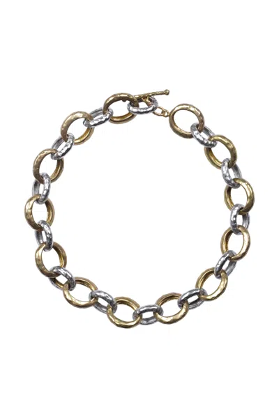 Aleva-bijoux Aleva' Bijoux - Necklace - 481060 - Gold/silver In Multi