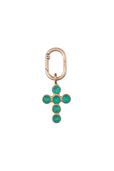 Aleva-bijoux Aleva' Bijoux - Pendant - 471289 - Emerald Green In Pink