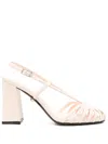 Alevì 90mm Marta Sandals In Neutrals
