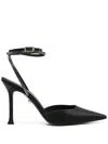Alevì Axel 95mm Pumps In 黑色