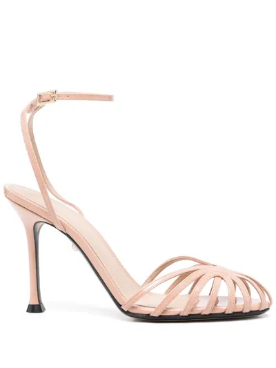 Alevì 95mm Ally Sandals In Pink