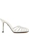 Alevì 95mm Crystal-embellished Sandals In White