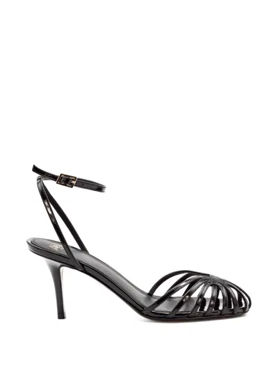 Alevì Blake Ankle-strap Sandals In Black