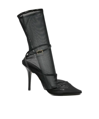 ALEVÌ BUCKLE-STRAP ANKLE BOOTS