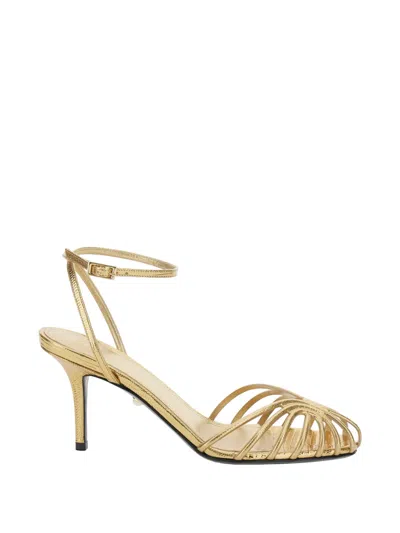 Alevì Cage Calf Pumps In Multi