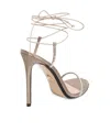 Alevì Kiky 120mm Sandals In Nude