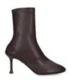 Alevì Leather Etienne Ankle Boots 75 In Multi
