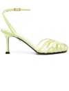 Alevì 75mm Ally Sandals In Green