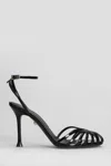 Alevì Milano Ally 95 Sandals In Black