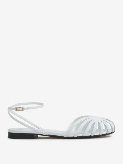 Alevì Milano Alevi Milano Anna Strappy Sandals In White
