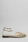 Alevì Milano Elena 005 Flats In Gold