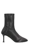 Alevì Milano Etienne Leather Ankle Boots In Black