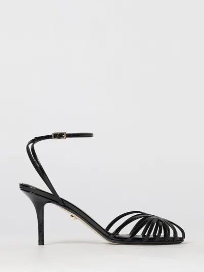 Alevì Milano Heeled Sandal Woman Color Black In Multi