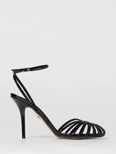 Alevì Milano Heeled Sandal Woman Color Black In Multi