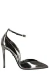 Alevì Milano Pointed Design Pumps With Adjustable Ankle Strap