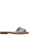 Alevì Milano Sandals In Silver