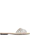 Alevì Milano Sandals In Beige