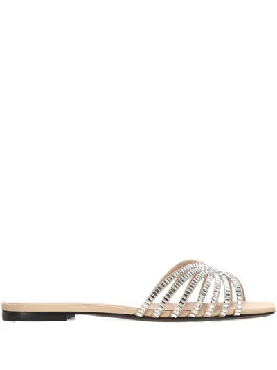 Alevì Milano Sandals In Beige