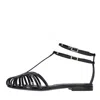 Alevì Milano Alevi Milano Flat Shoes Black In Nero Neri E Grigi