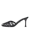 Alevì Milano Alevi Milano Sandals Black In Nero Neri E Grigi