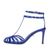 Alevì Milano Alevi Milano Sandals Blue In Blu Blu E Verdi