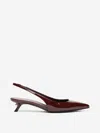 Alevì Milano Slingback Eve Patent Leather In Red