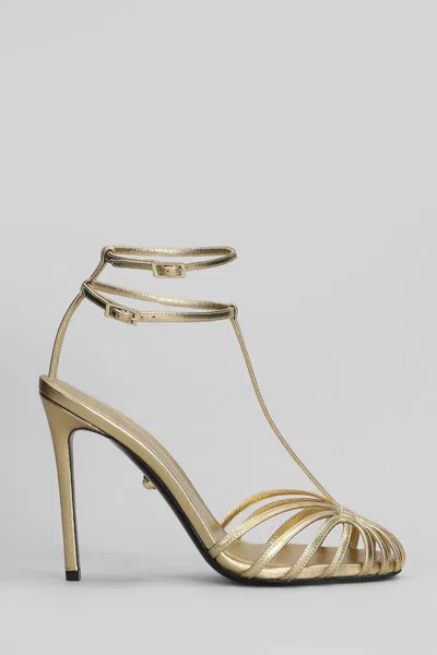 Alevì Milano Alevi Milano Stella 110 Sandals In Gold