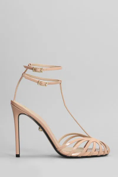 Alevì Milano Alevi Milano Stella 110 Sandals In Powder