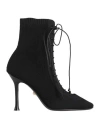 Alevì Milano Black Ankle Boots In Black