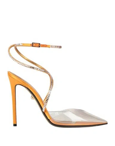 Alevì Milano Aleví Milano Woman Pumps Transparent Size 6 Textile Fibers, Pvc - Polyvinyl Chloride