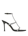 Alevì Milano Lisa Sandals In Black