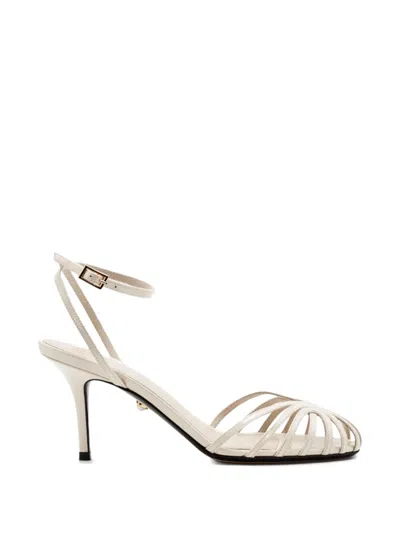 Alevì Roger Strappy Pumps In White