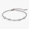 Alex And Ani Bride Tennis Chain Bracelet In Metallic