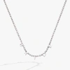 Alex And Ani Bride Tennis Chain Necklace In Silver