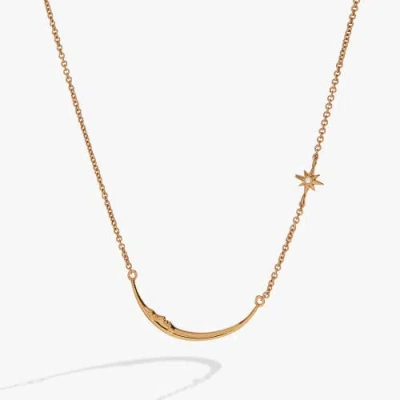 Alex And Ani Crescent Moon Necklace