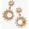 Alex And Ani Crystal Celestial Drop Earrings
