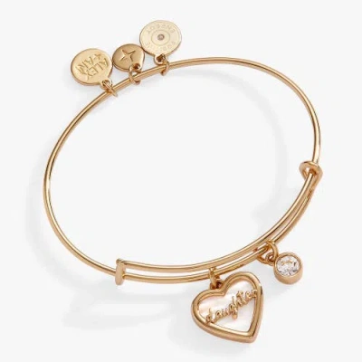 Alex And Ani Daughter Bangle Bracelet In Gold