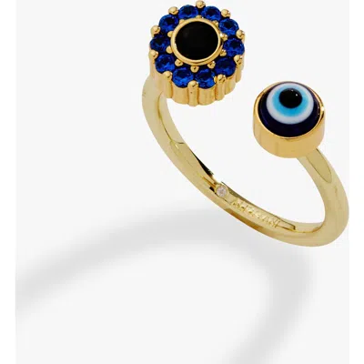 Alex And Ani Evil Eye Fidget Spinner Ring In Gold