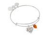 Alex And Ani Fall In Love Duo Charm In Silver