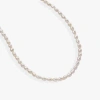 Alex And Ani Freshwater Pearl Necklace In Pearl
