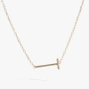 Alex And Ani Gold Elongated Initial Pendant Necklace