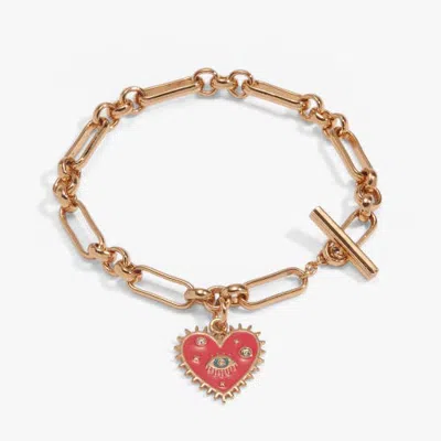 Alex And Ani Good Fortune Toggle Bracelet In Gold