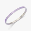 Alex And Ani Grateful Heart Hinge Bangle Bracelet In Silver