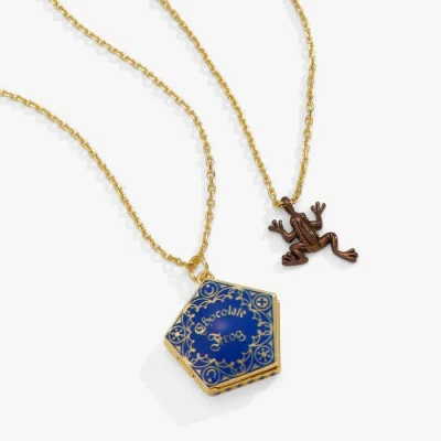 Alex And Ani Harry Potter Chocolate Frog Necklace Set