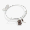 Alex And Ani Harry Potter Diary And Basilisk Fang Bangle Bracelet In Silver