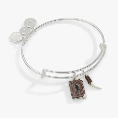 Alex And Ani Harry Potter Diary And Basilisk Fang Bangle Bracelet In Silver