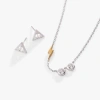 Alex And Ani Harry Potter Glasses And Deathly Hallows Necklace And Earring Set