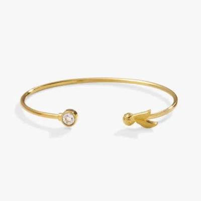 Alex And Ani Harry Potter Golden Snitch Crystal Flex Cuff Bracelet