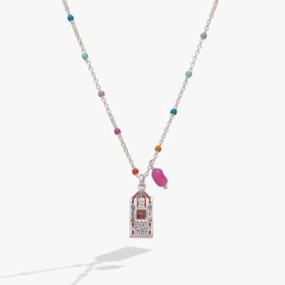 Alex And Ani Harry Potter Sweet Nostalgia Bertie Bott's Necklace In Metallic